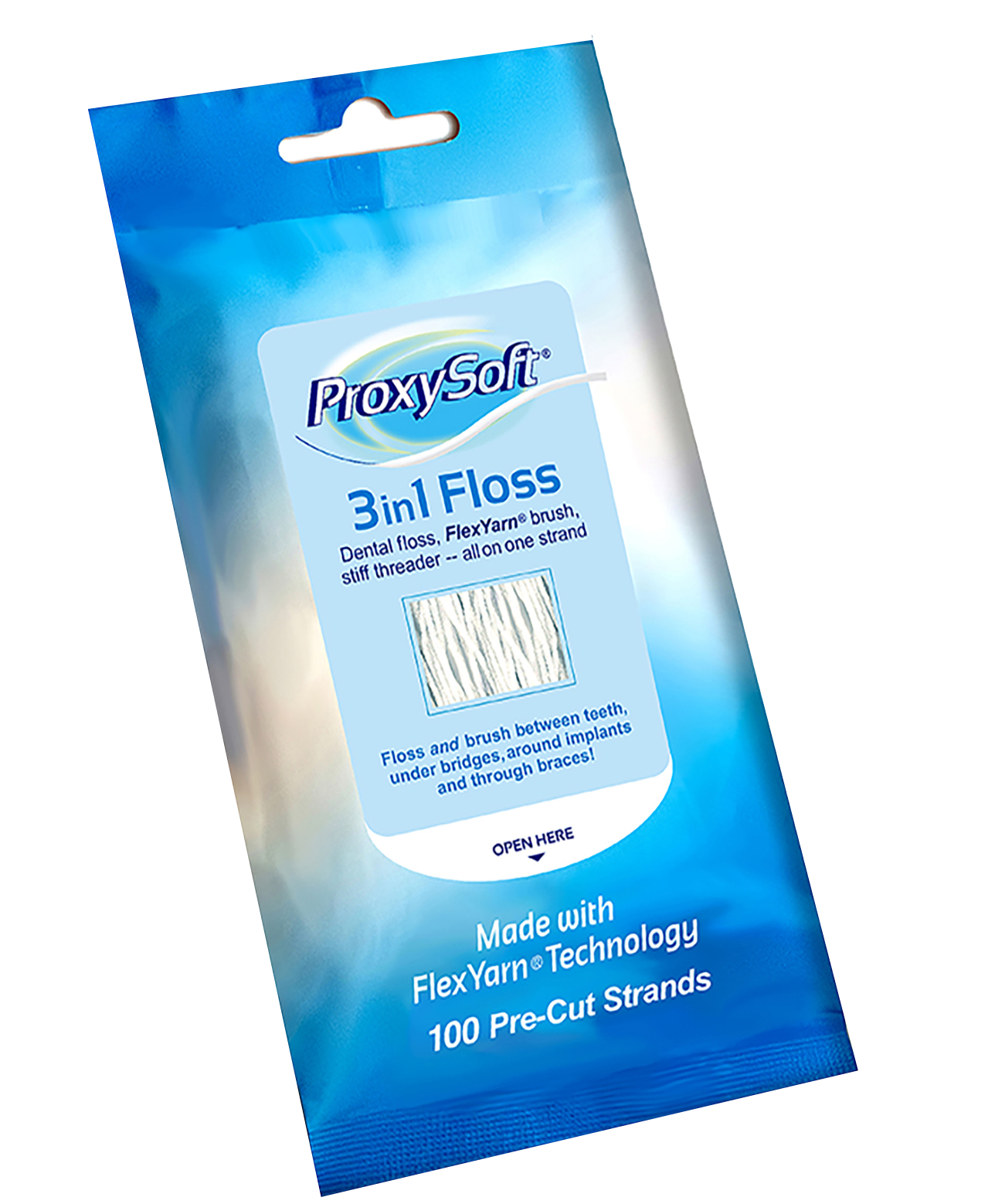 OraDent 3 in 1 Floss — חוט דנטלי 3 ב־1